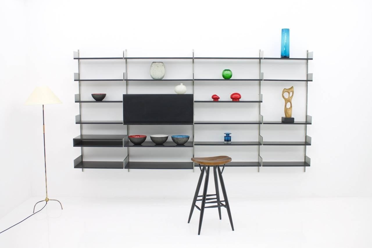 vitsoe shelving black