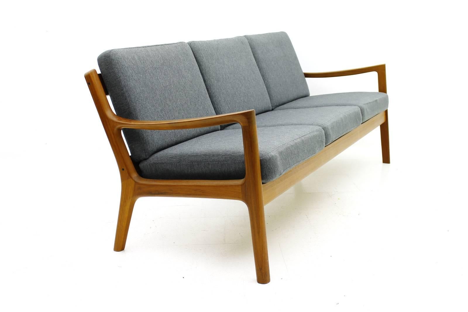 scandinavian wood sofa
