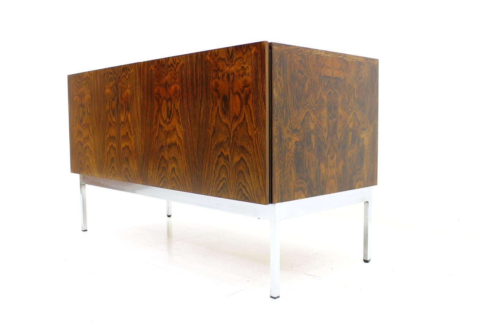 Rare Small Rosewood Sideboard by Dieter Wäckerlin, Behr 1958.
Perfect restored condition.

Worldwide shipping.