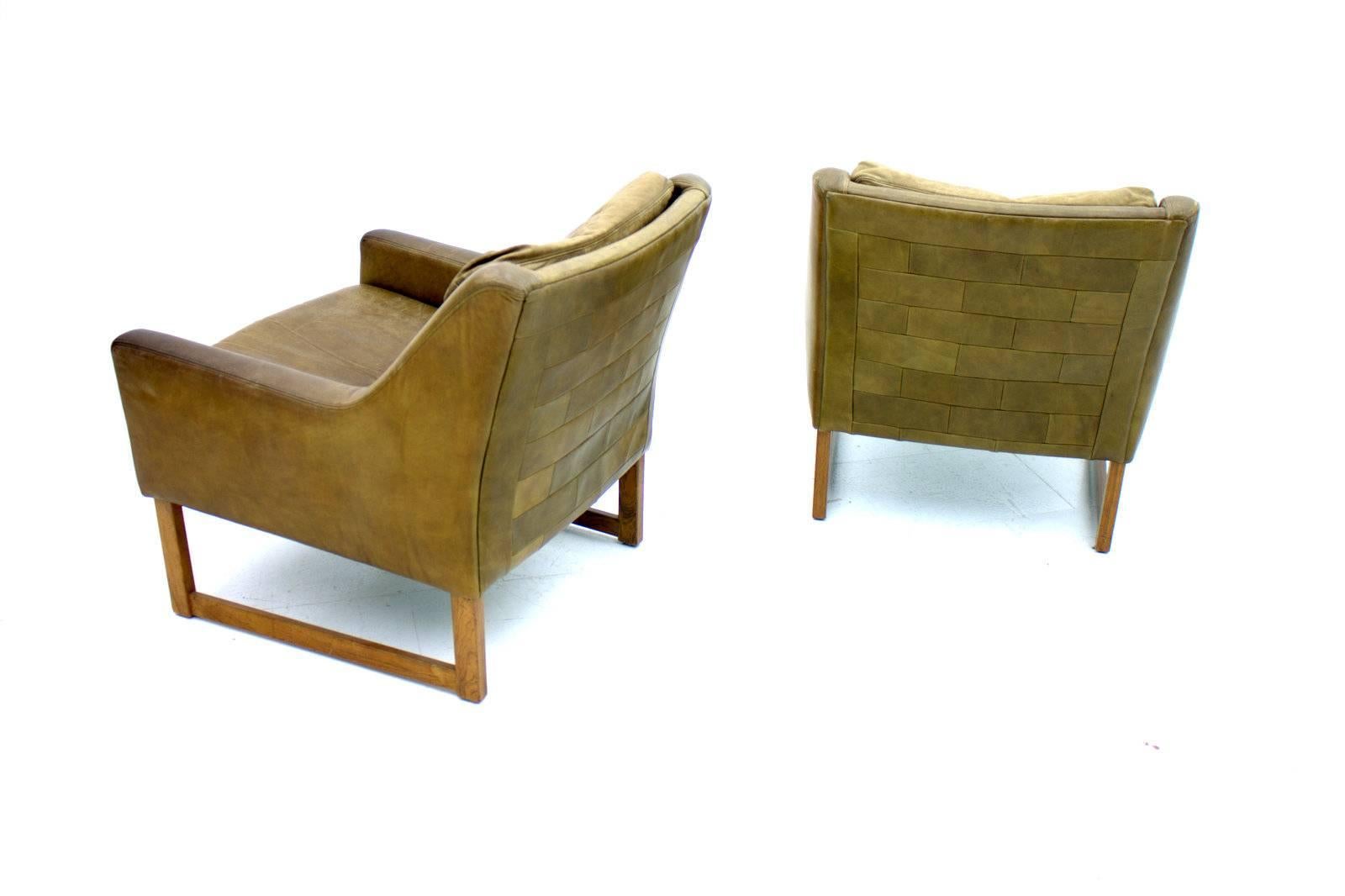 German Pair of Lounge Chairs by Rudolf Glatzel for Kill International, 1960s For Sale