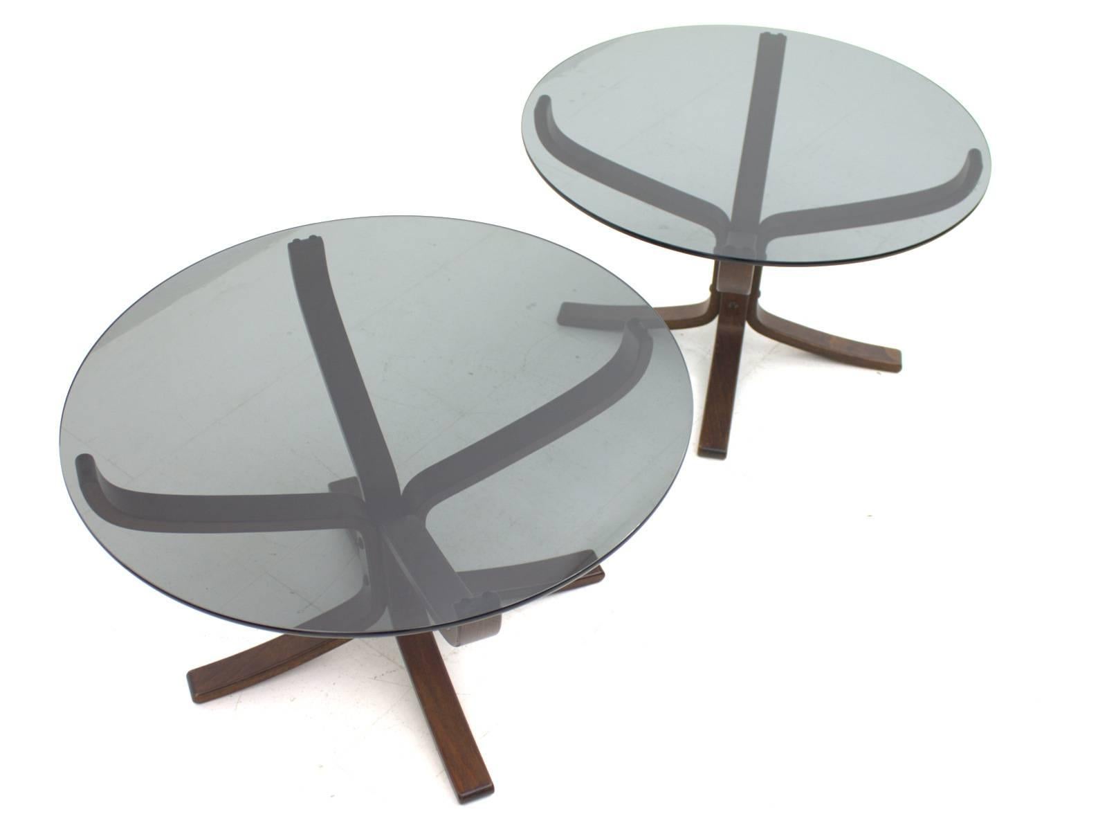 Pair of Sigurd Resell side tables 