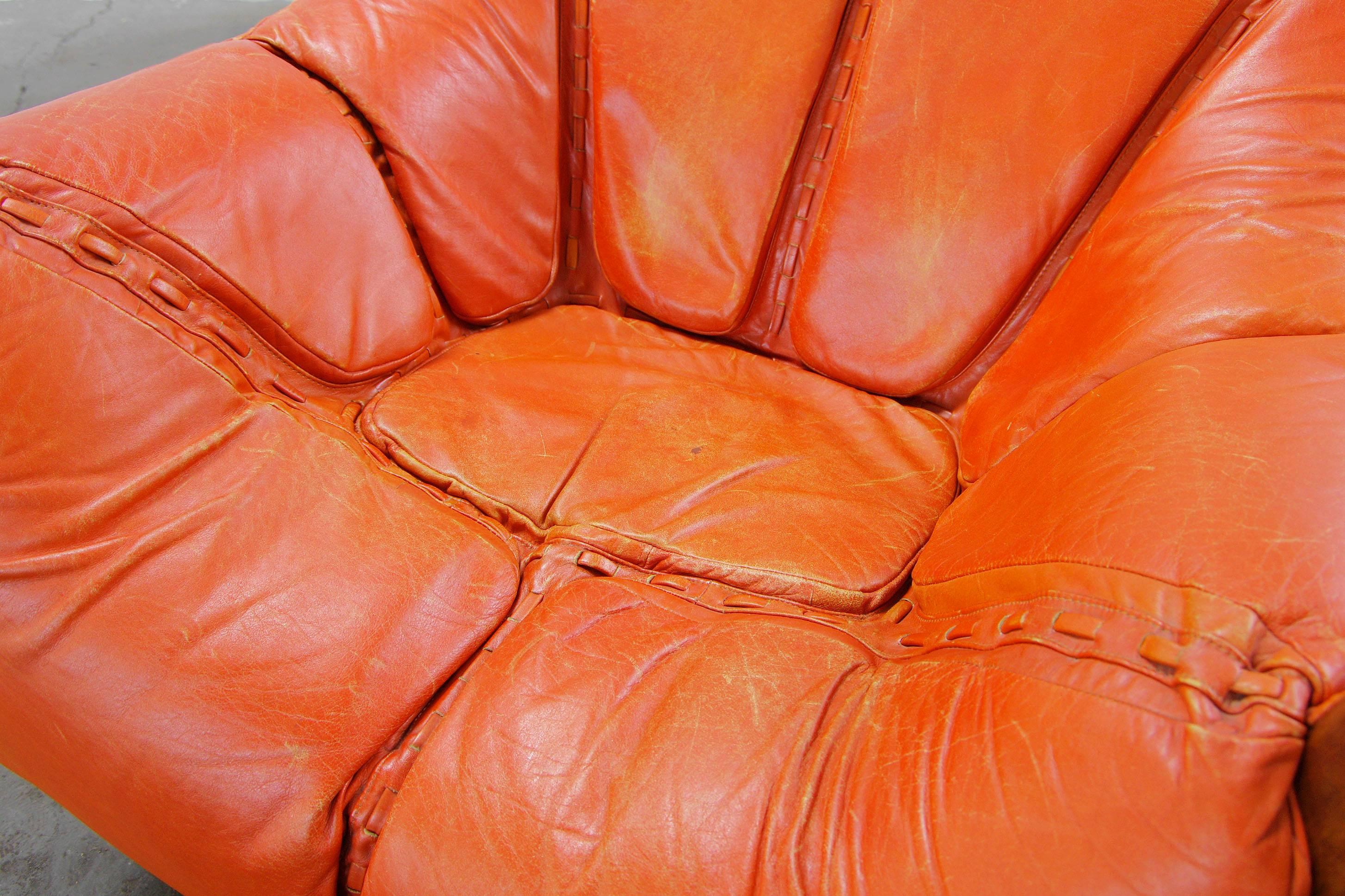 Lounge Chair and Ottoman by Percival Lafer Rosewood, 1974 In Good Condition In Berlin, DE