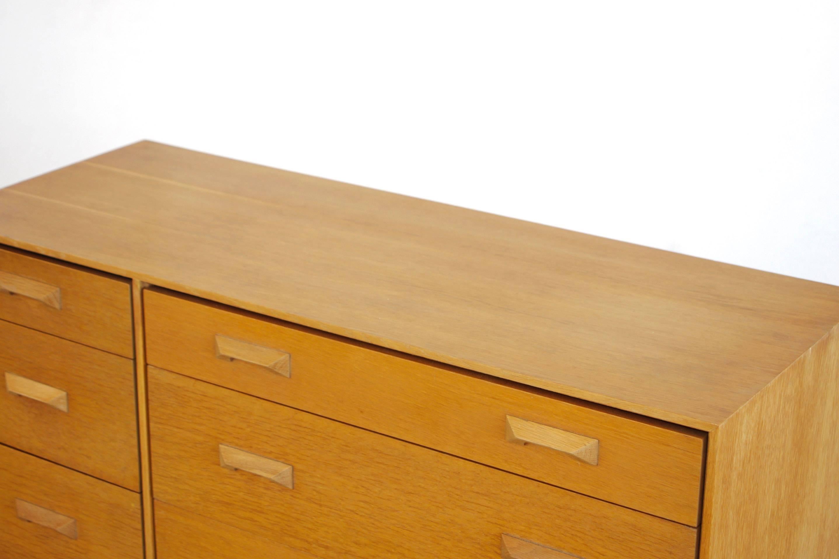 john and sylvia reid stag chest of drawers