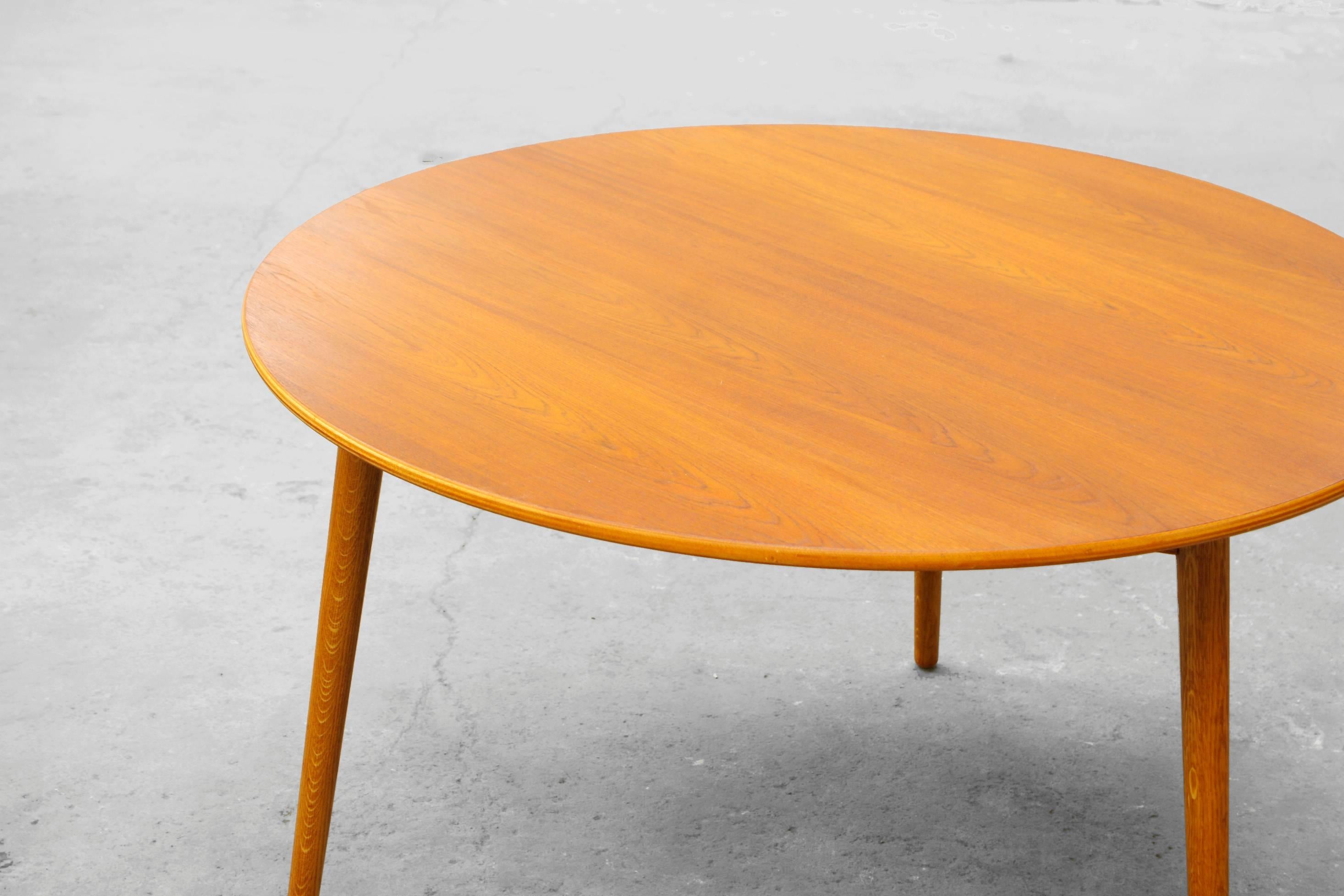 20th Century Teak Dining Group by Hans Wegner for Fritz Hansen FH 4103 Heart, 1952
