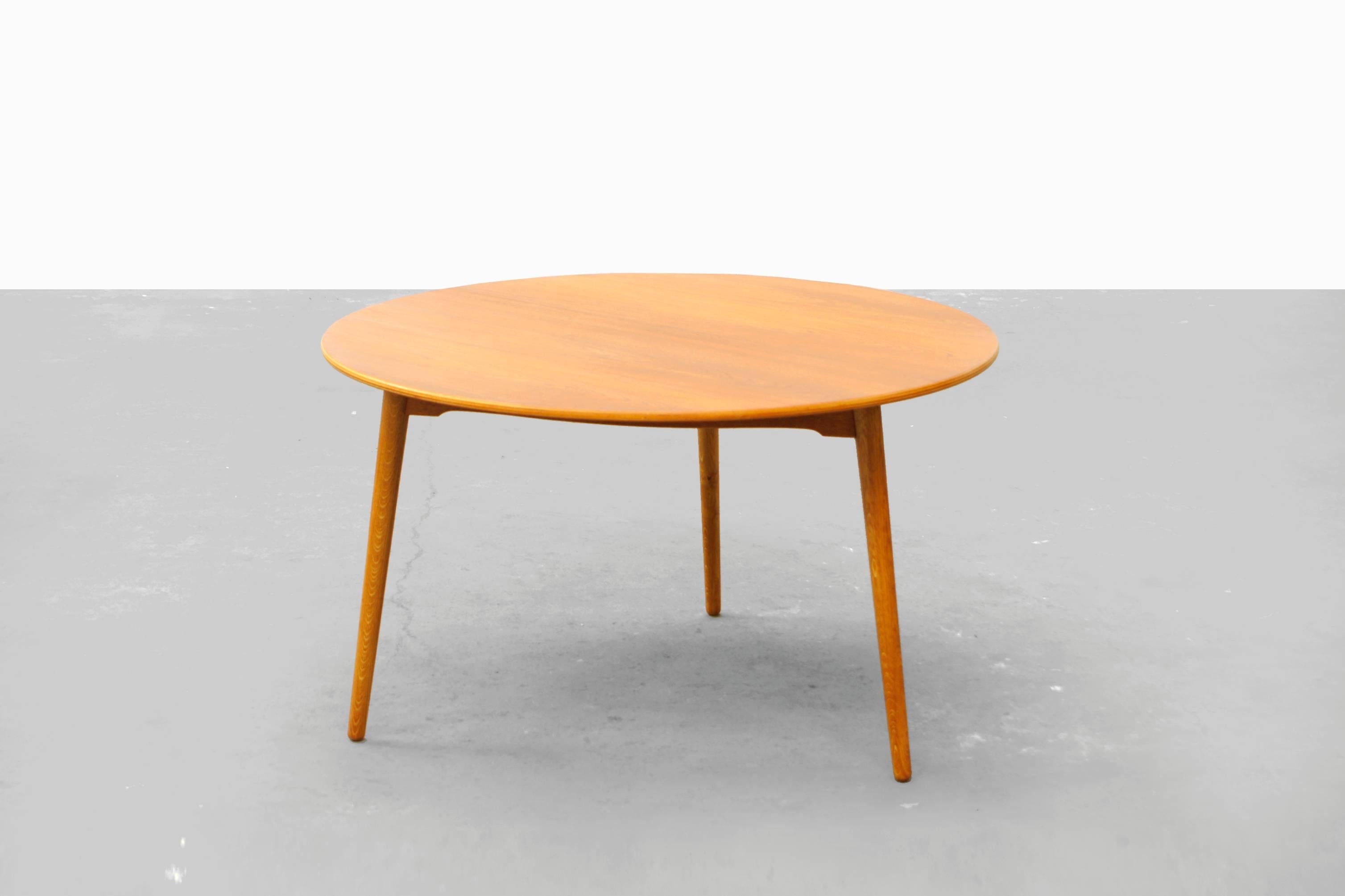 Teak Dining Group by Hans Wegner for Fritz Hansen FH 4103 Heart, 1952 In Excellent Condition In Berlin, DE