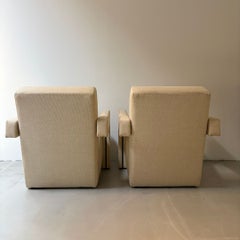 Par de sillones «Utrecht» de Gerrit Rietveld, fabricados por Cassina (Italia), década de los 80