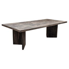 Authentic Pierre Jeanneret Library Table PJ-TAT-08 Large, Chandigarh, 1950s