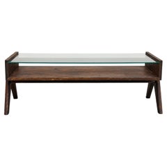 Authentic Pierre Jeanneret PJ-TB-05-A Coffee Table, Chandigarh, 1960s