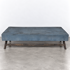 Lit de repos rare en teck de Pierre Jeanneret, provenant de Chandigarh, vers 1962