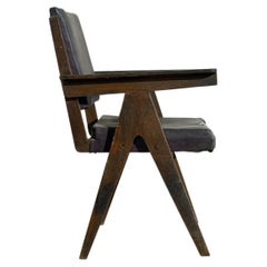Authentic Pierre Jeanneret Sissoo Armchair PJ-010804, Chandigarh, 1965