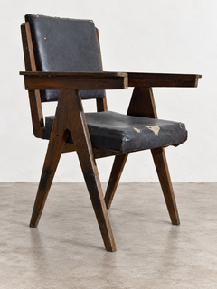 Authentic Pierre Jeanneret Sissoo Armchair PJ-010804, Chandigarh, 1965