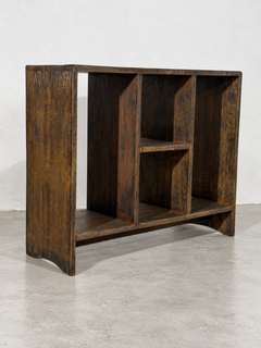 Authentic Pierre Jeanneret Four-Hole File Rack in Teak, Chandigarh, circa 1960