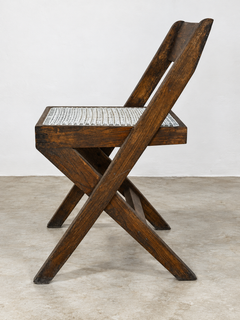 Pierre Jeanneret PJ-SI-51-A Bibliotheksstühle, Chandigarh, um 1960