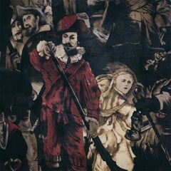 Rembrandt, *The Night Watch*—Large Reproduction, Mixed Media on Canvas, 191x136