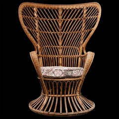 Lio Carminati Bonacina. Sillón «Biancamano», diseño de mediados de siglo, 1950, vintage