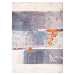 Tapis Ege Art Line « Wintertime » d'Arne L. Hansen, 1985, 100 % laine, 275 x 183 cm