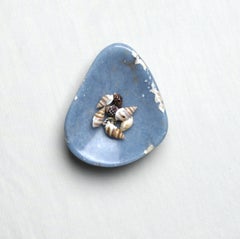 Portaoggetti in angelite blu Portagioie artigianale DAR Proyectos