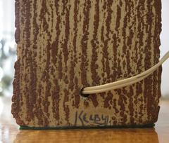 Biomorphic Pottery Lamps by Kelby