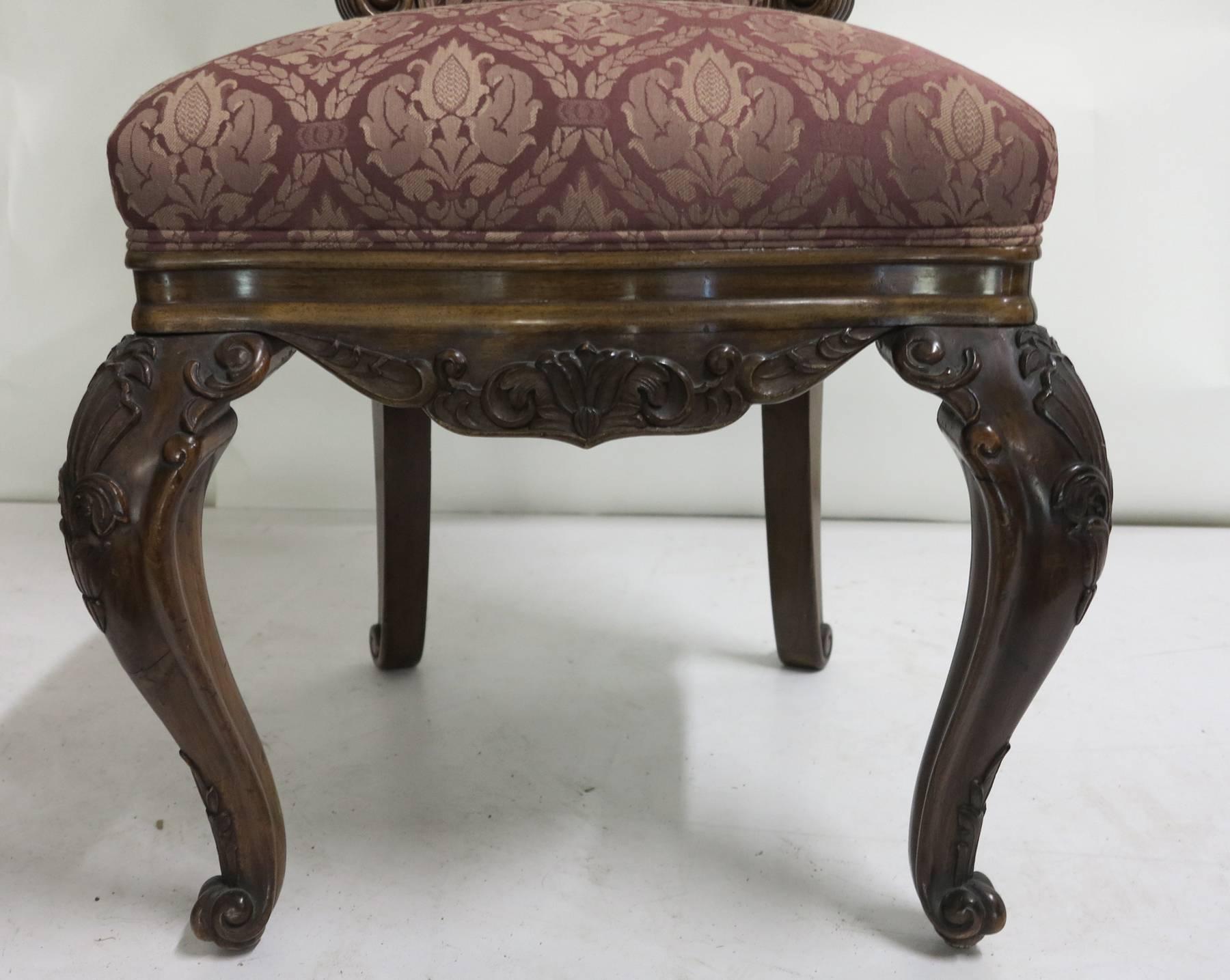 19th Century Louis XV Style Six High Back Dining Chairs 2