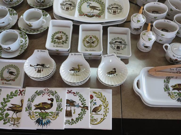 Chambord by Porcelaine d'Auteuil Country French Dinner Service at