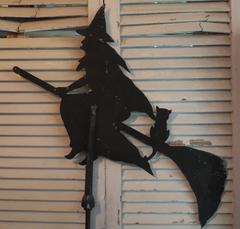 Vintage Witch Weather Vane