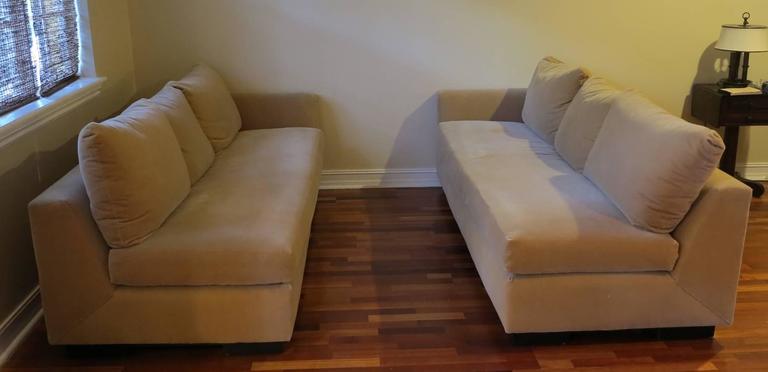 Kreiss Panama Sofas For At 1stdibs Panama Sofas From By Kreiss Upholstered In Mohair Nearly Brand New Recently Purchase And