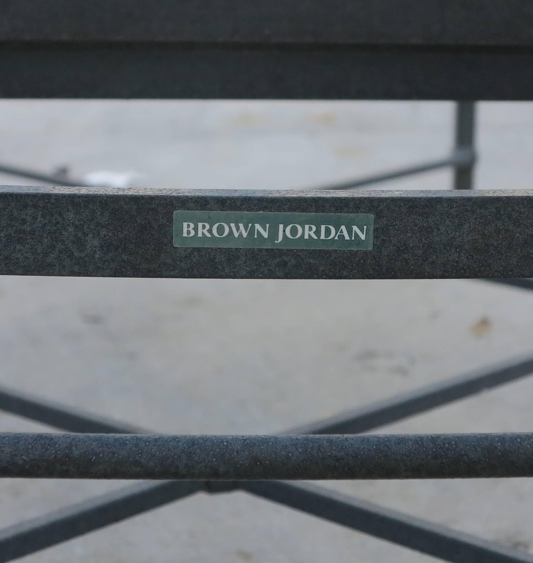 Cast Brown Jordan Venetian Collection Lounge Chairs