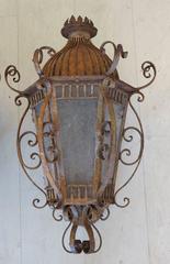 Wrought Iron Outdoor Wall Sconces