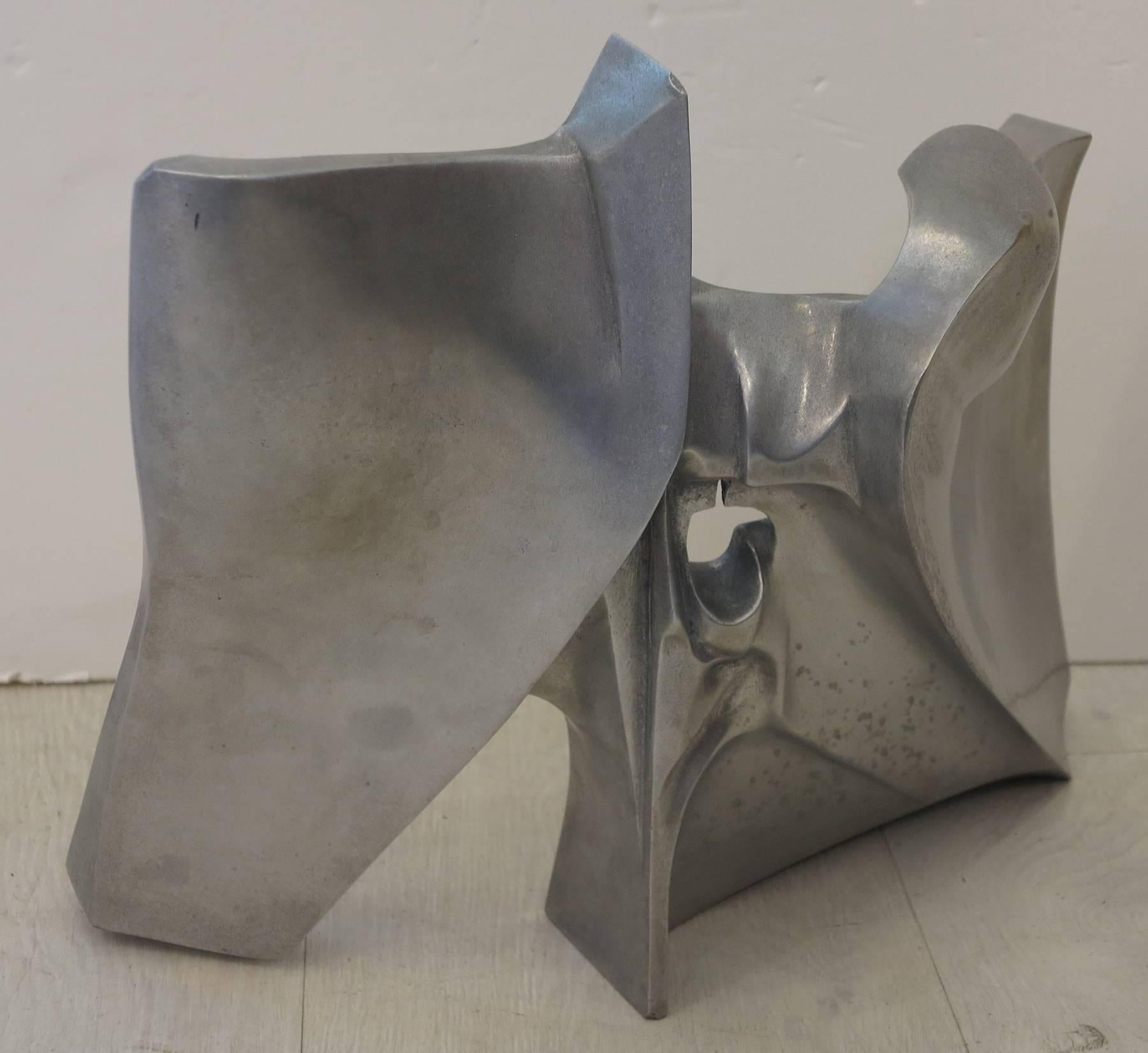 Art Brenner Cast Aluminium Sculpture 