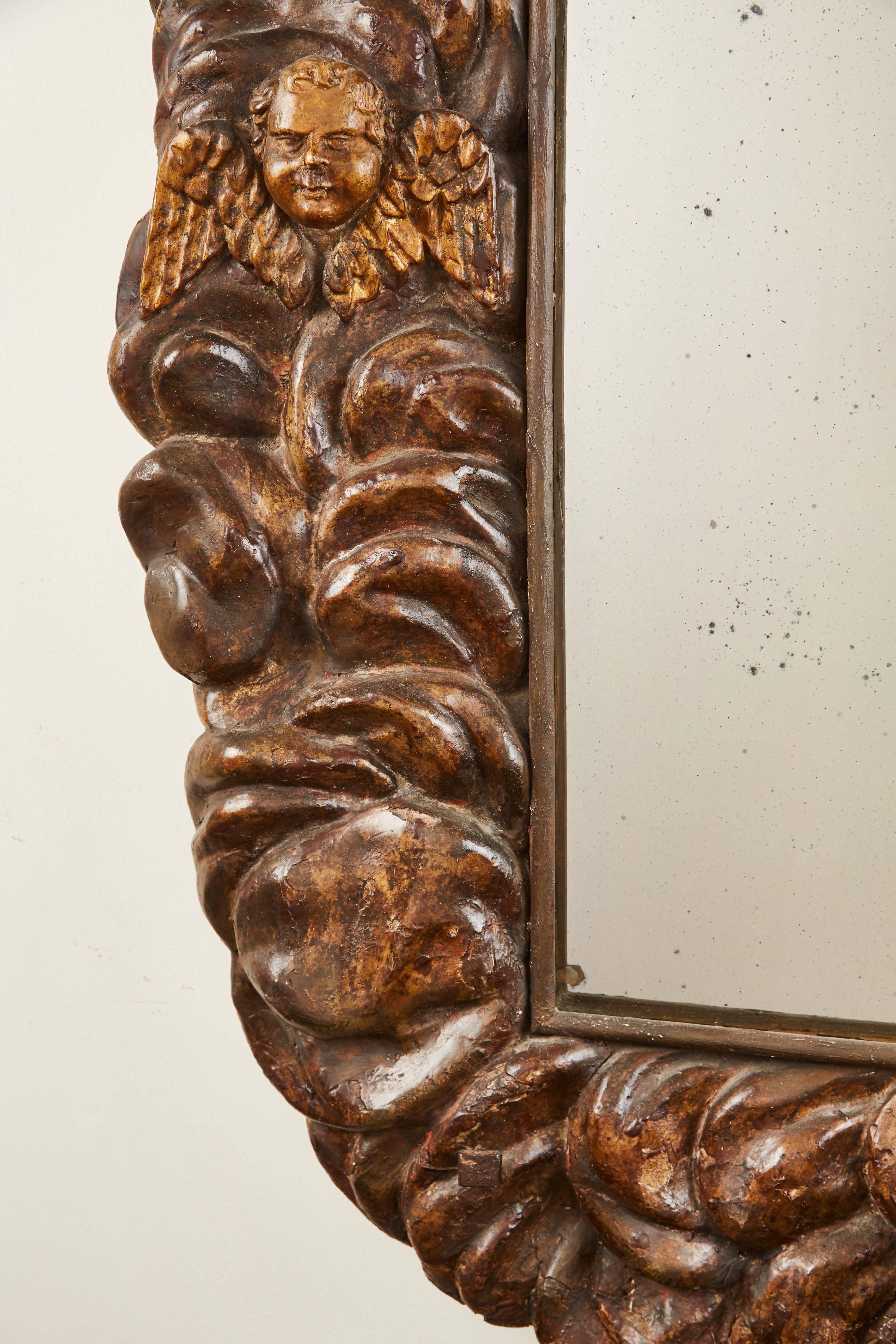 17th Century Italian Cloud Mirror 1