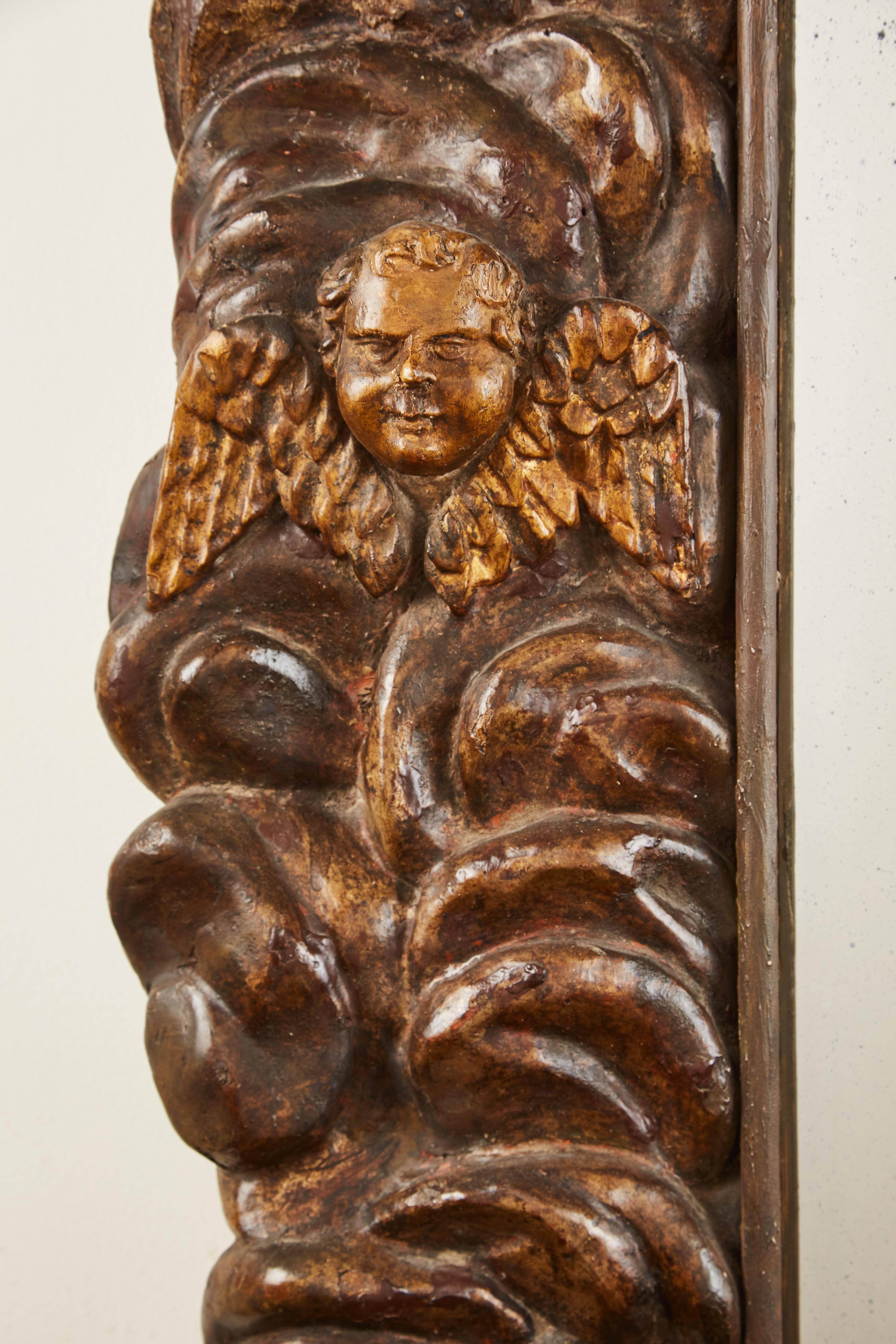 17th Century Italian Cloud Mirror 2