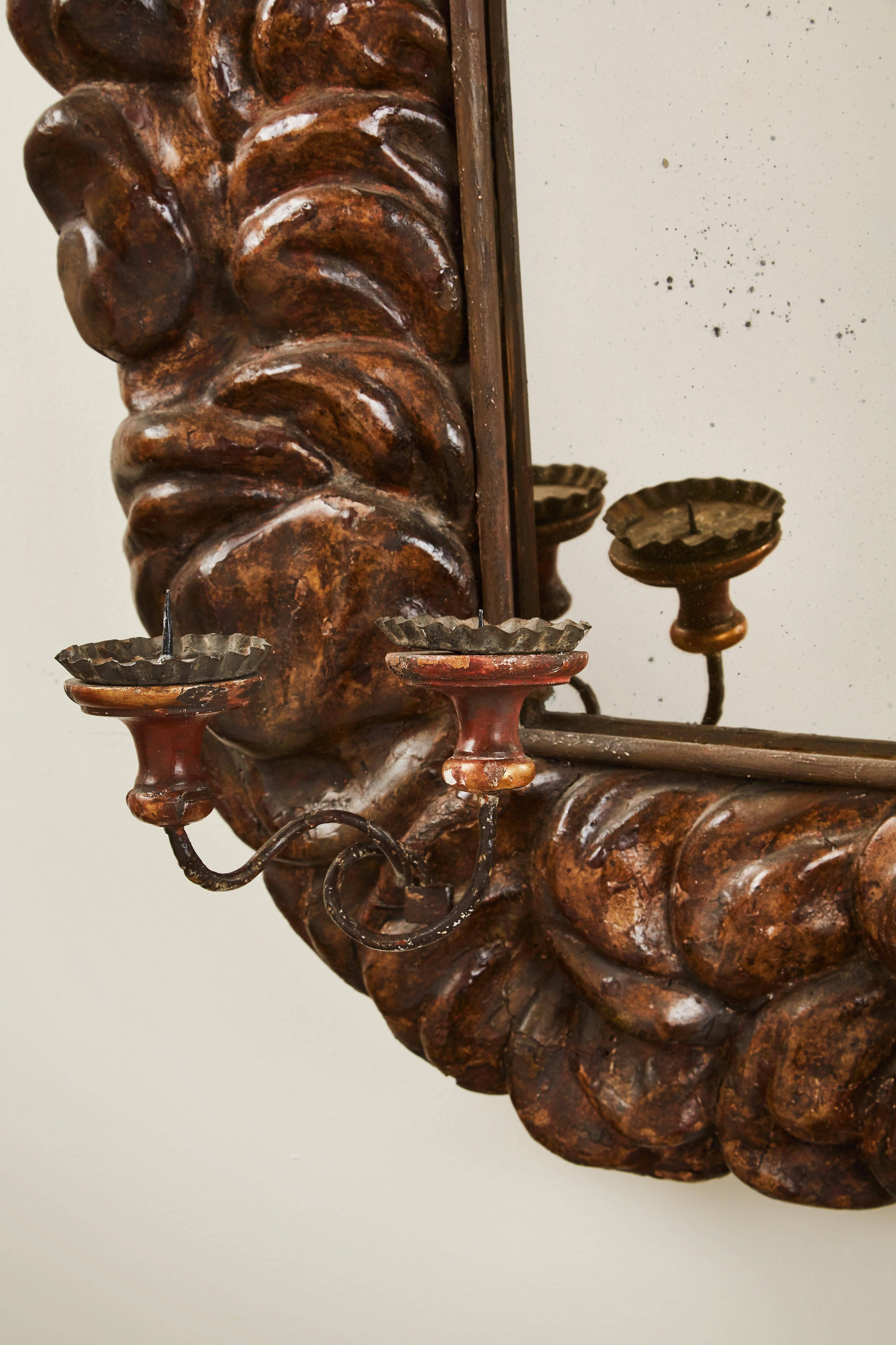 17th Century Italian Cloud Mirror 4