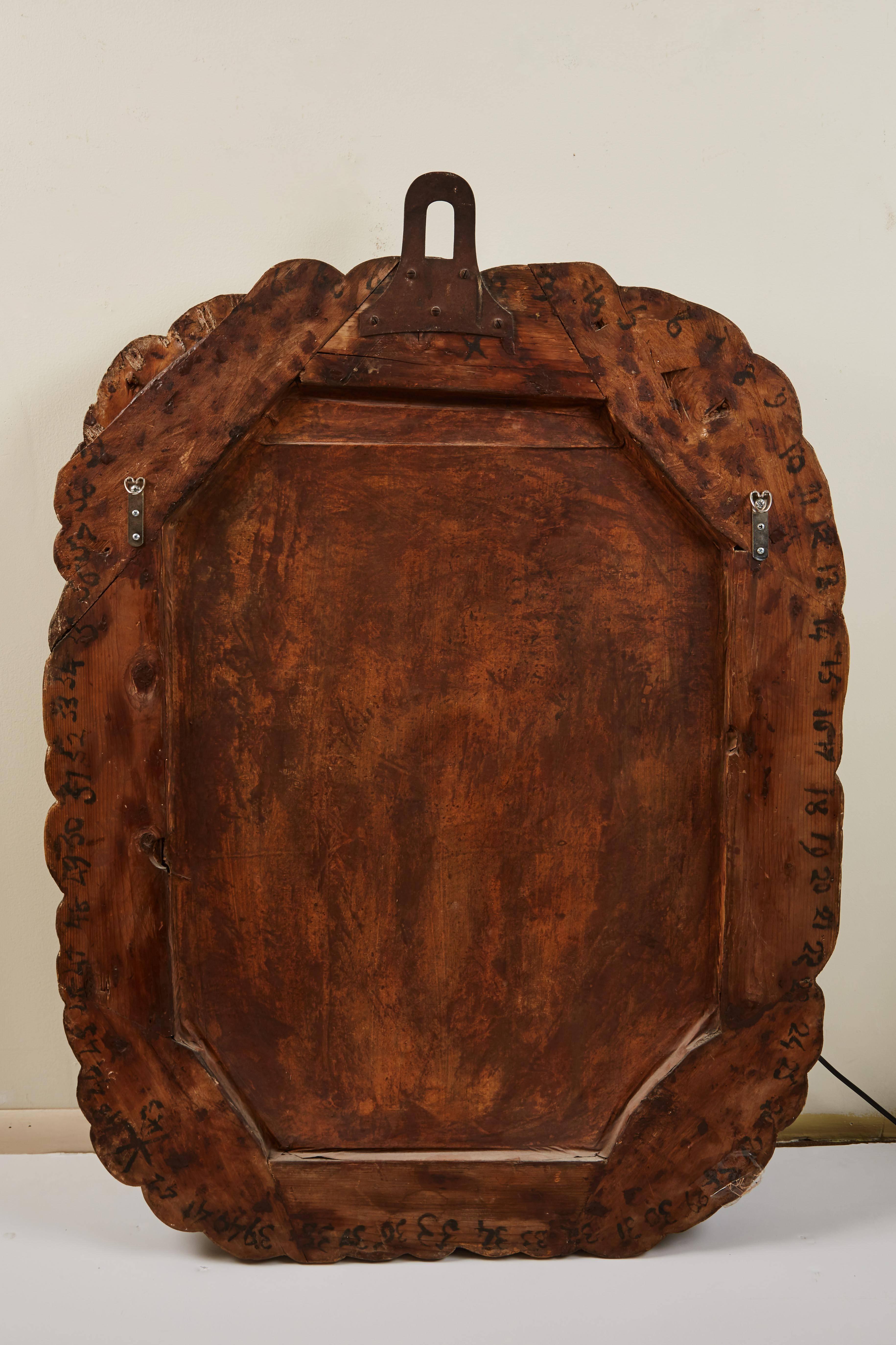 17th Century Italian Cloud Mirror 7