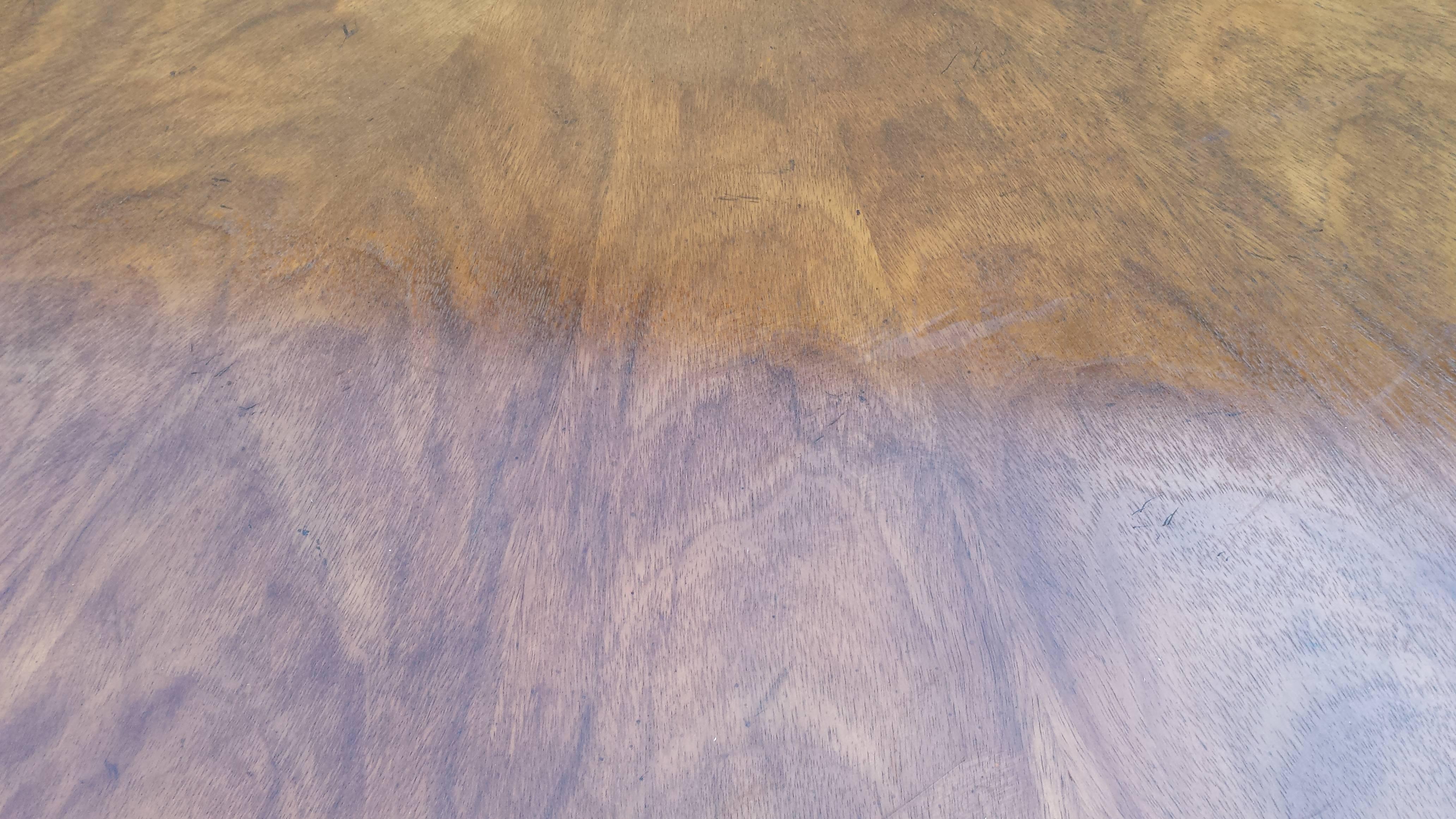 American Center Table, Art Deco Midcentury Style Cocktails Table Burl Wood by Bake For Sale