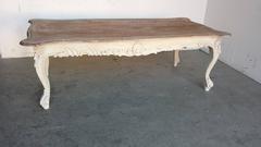 Coffee Table, French Country Style Carved Coffee Table