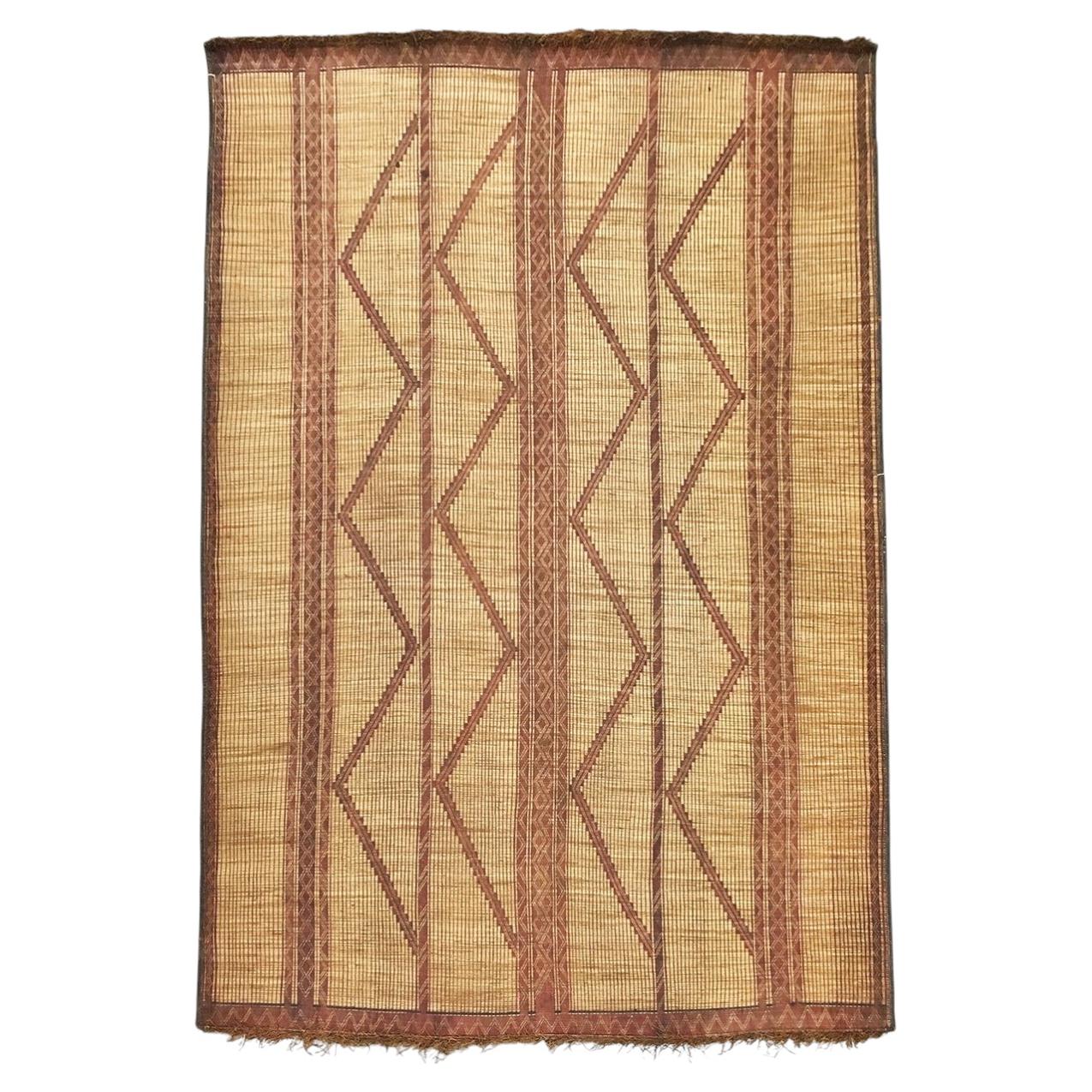Mid-20th Century Tuareg Mat from Silk Road Rug Inc Collection
