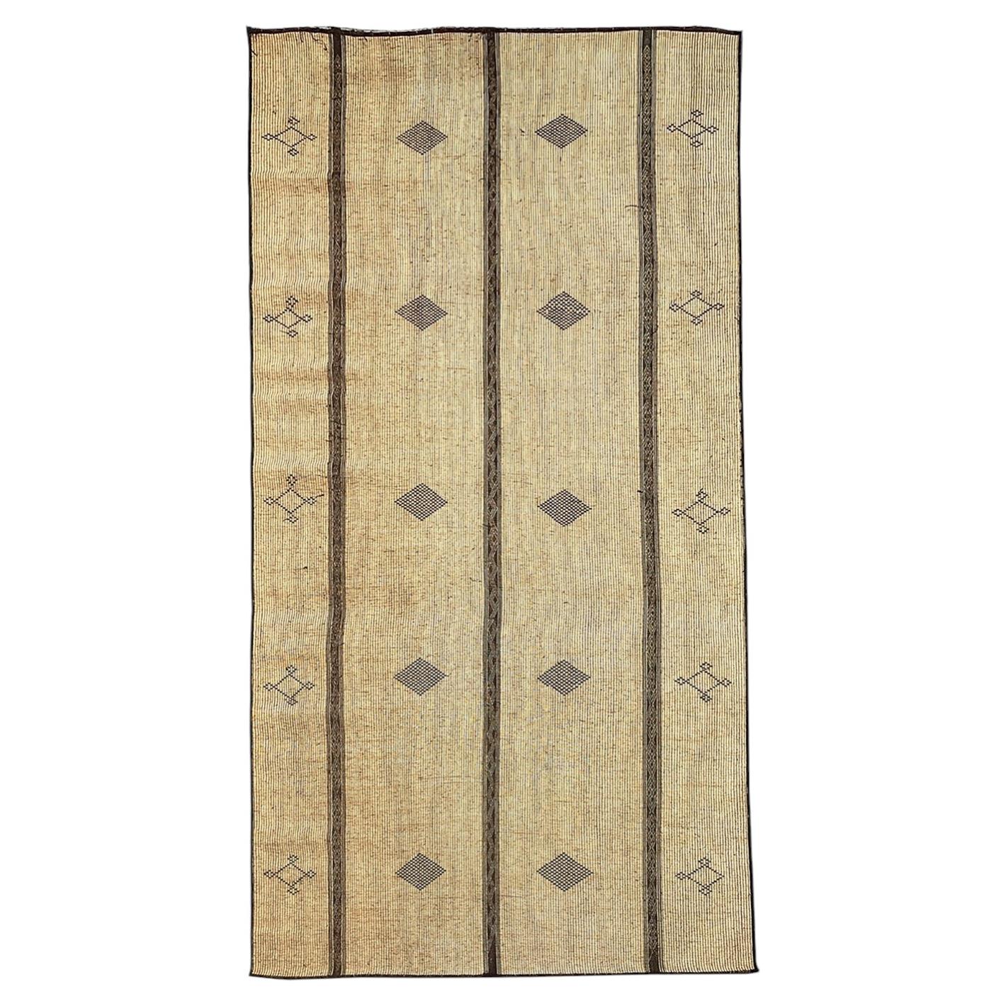 Mid-20th Century Tuareg Mat from Silk Road Rug Inc Collection