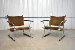 Jens Quistgaard Pair of "Stokke" Rosewood Danish Modern Lounge Chairs