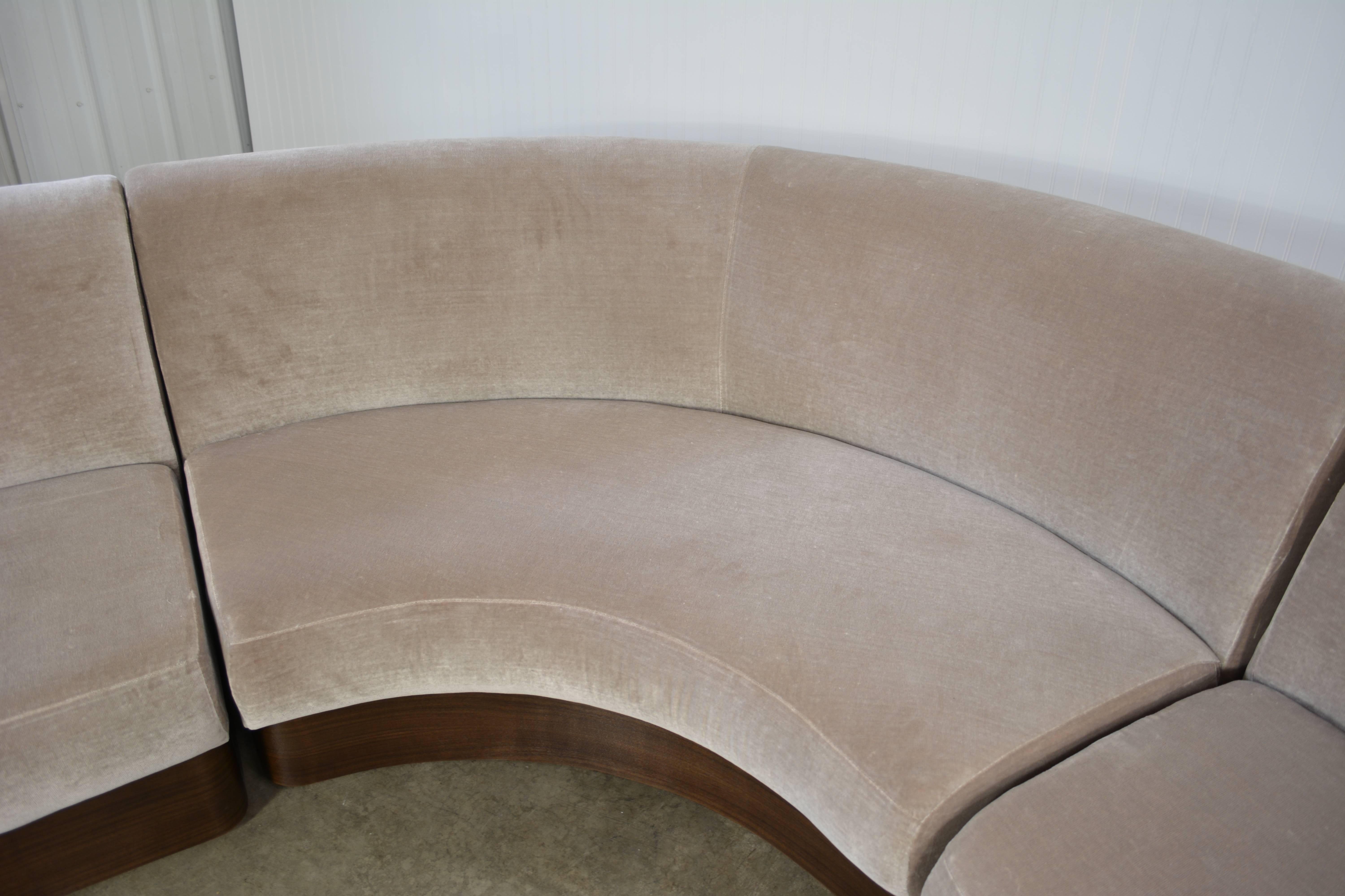 Milo Baughman Sectional Sofa In Excellent Condition In Loves Park, IL