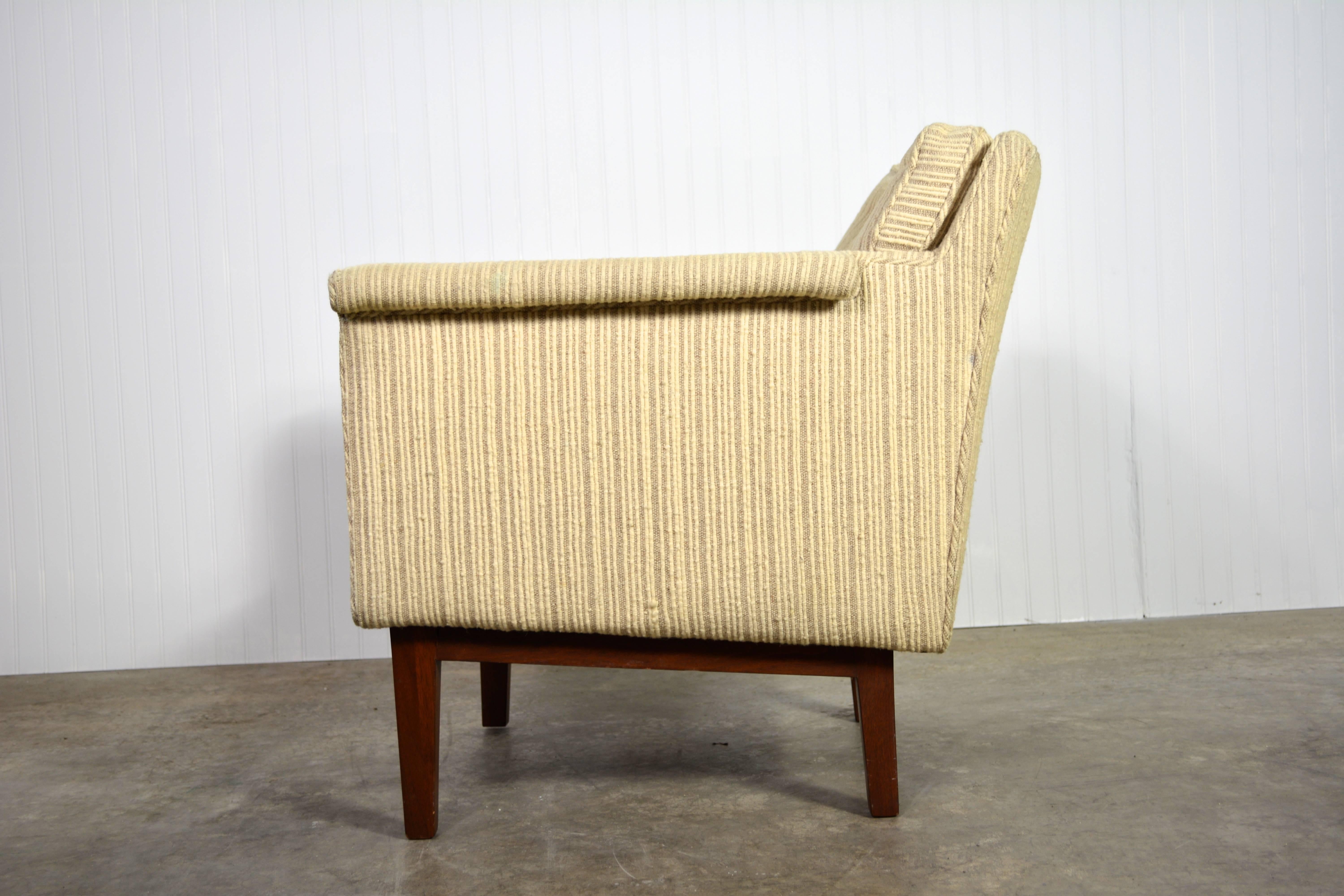 American Edward Wormley Lounge Chair for Dunbar For Sale