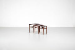 Side Tables by Kai Kristiansen for Skovmand & Andersen, Denmark 1960s.