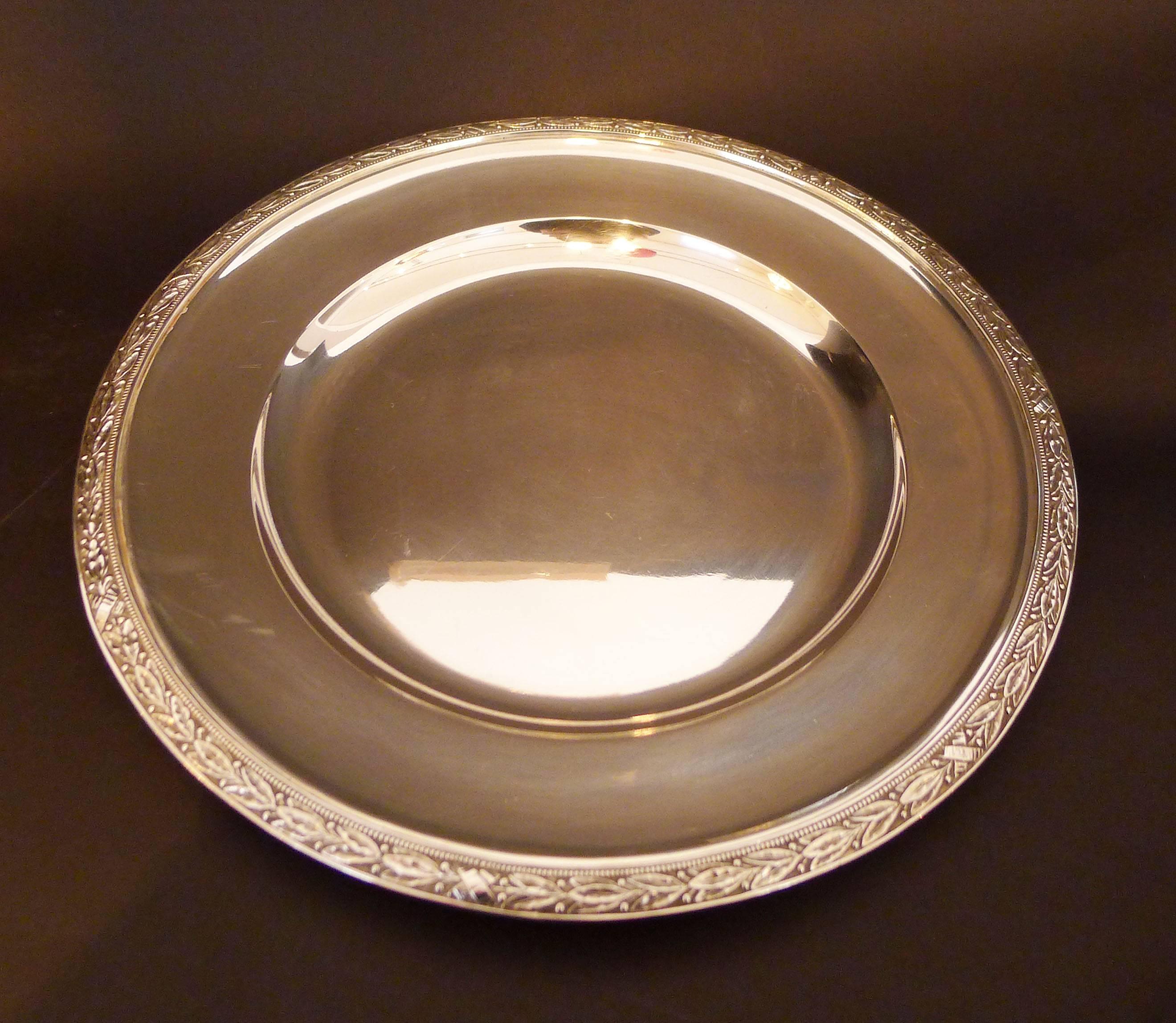 Silver Plate by J.C. Klinkosch In Excellent Condition For Sale In Vienna, AT