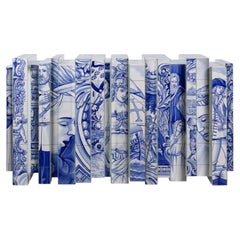 Aparador «Heritage» de Boca do Lobo, con azulejos portugueses pintados a mano