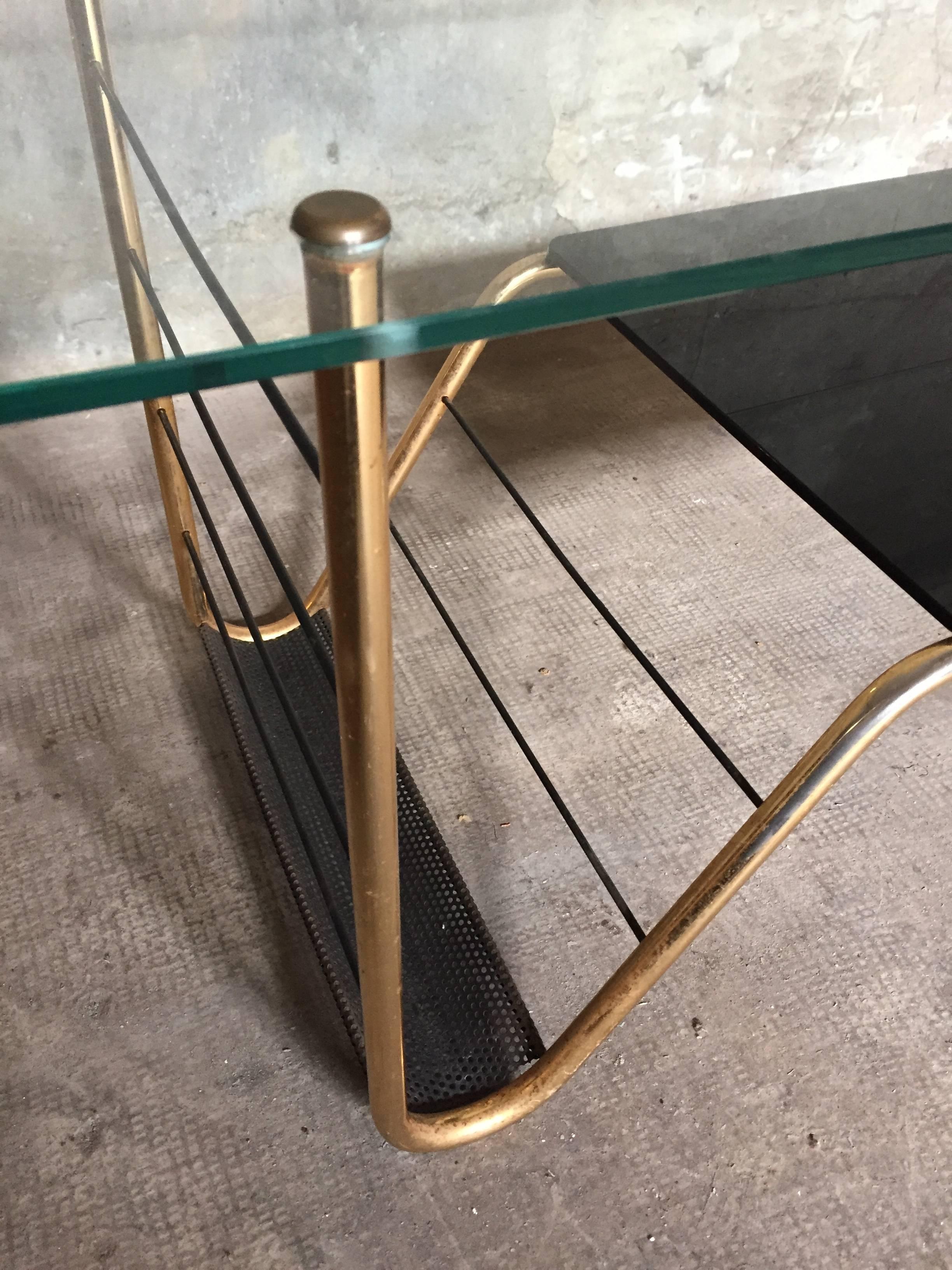 French Mid century Coffee Table  For Sale 1