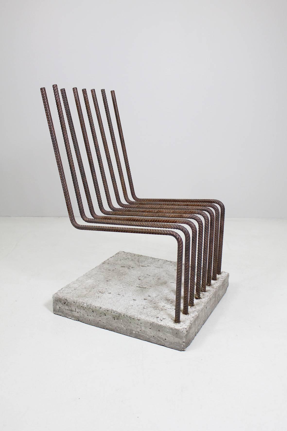 Other Chair Solid by Heinz Landes, Germany, 1986
