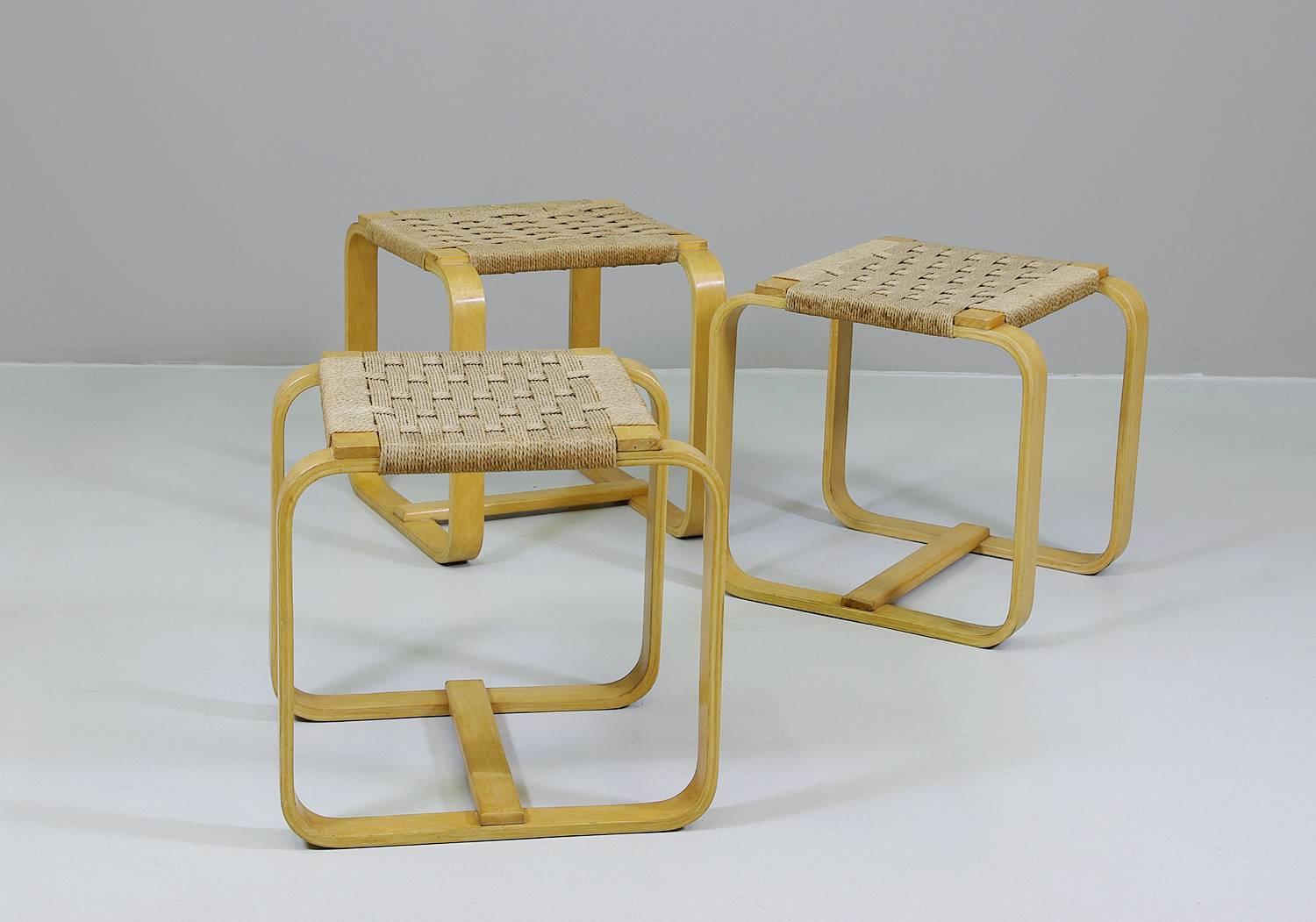 These beautiful stools were designed for University Bocconi in Milan.
They have never been in a serial production.
 