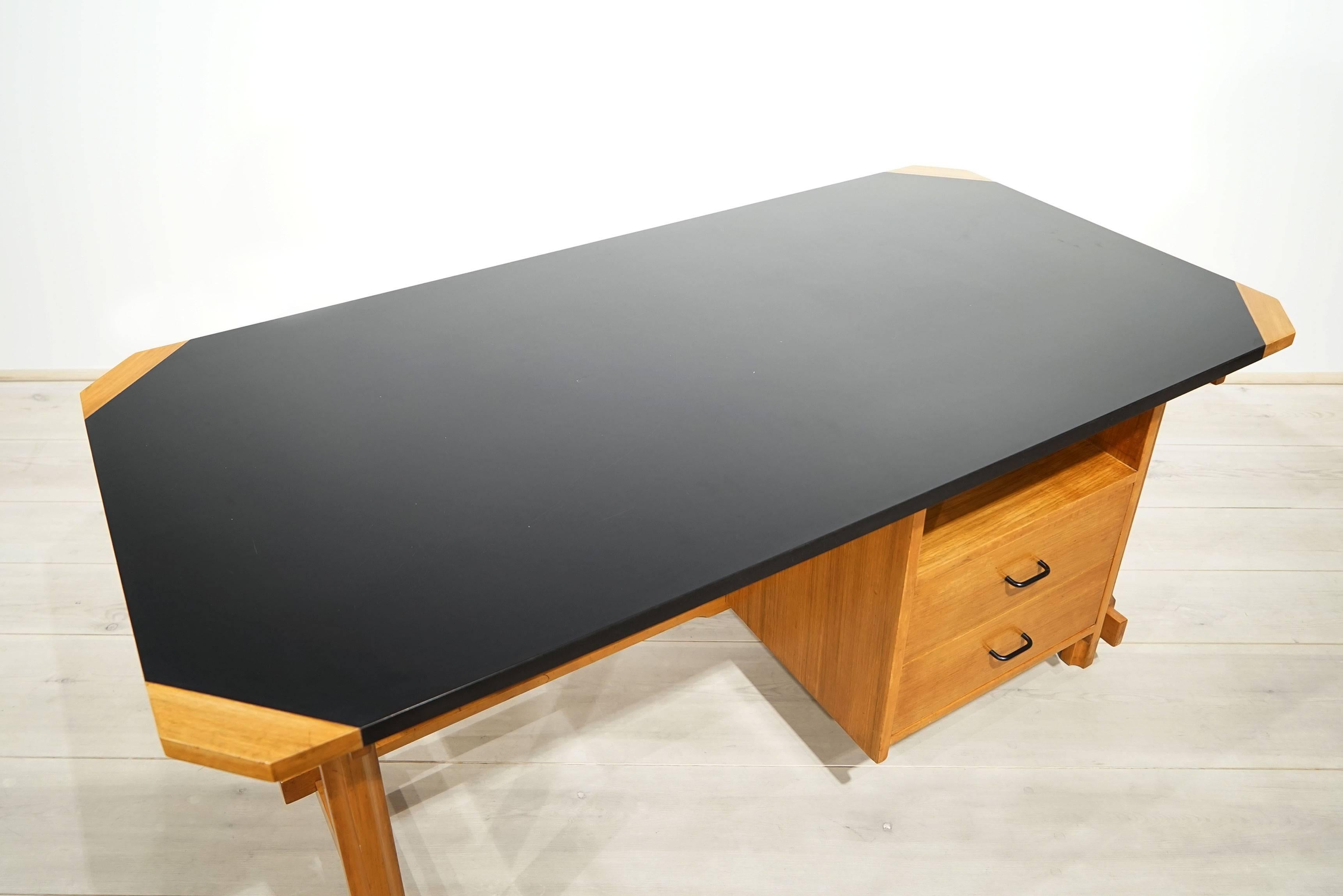 Desk by Ico Parisi Manufactured by Fratelli Rizzi, Cantù 1959 In Excellent Condition In Berlin, DE