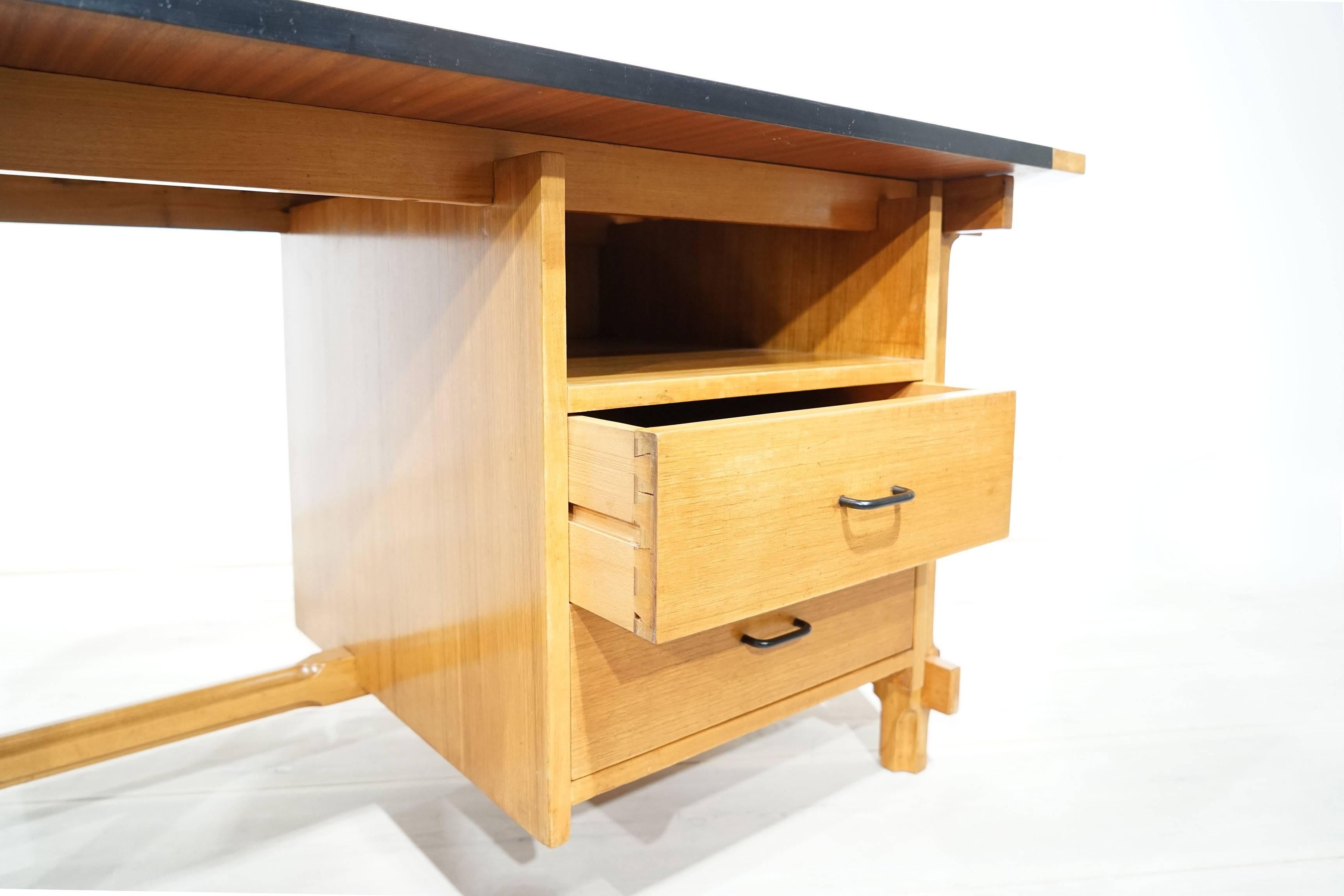 Mid-20th Century Desk by Ico Parisi Manufactured by Fratelli Rizzi, Cantù 1959