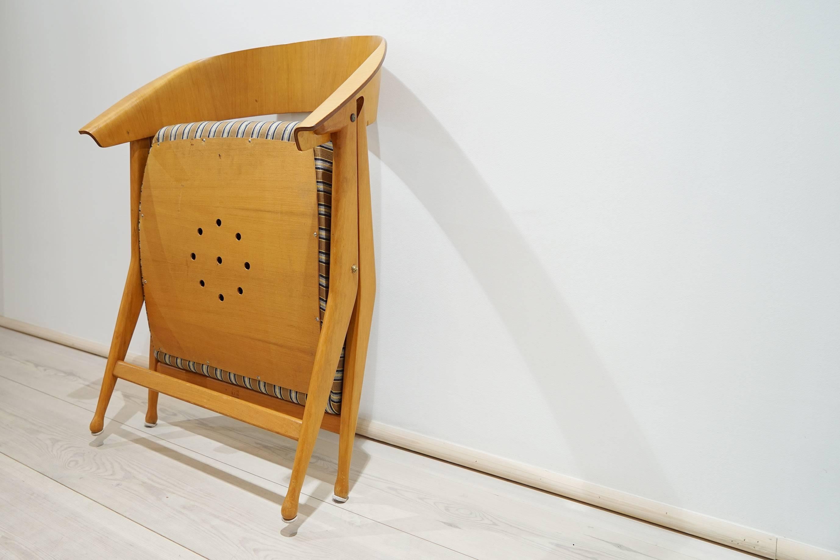 Armchair, Folding Chair by Gio Ponti, Cassina, Italy, 1954-1955 3