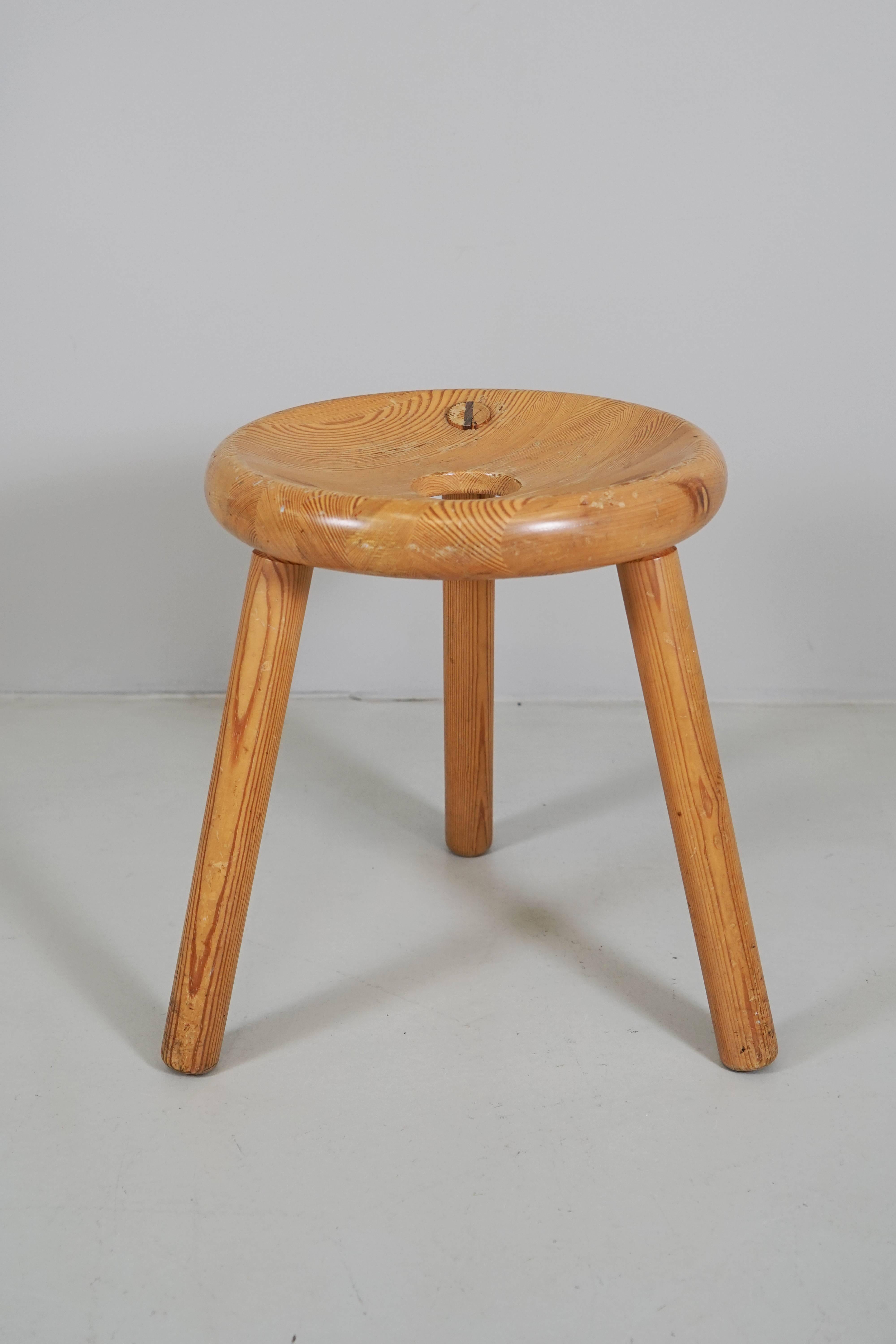 Finnish Pair of Stools by Bertel Gardberg, Noomarkun Käsityöt, Finland, 1960